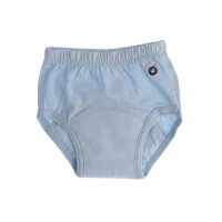 BIO Baumwolle Lernwindelhöschen XKKO Organic - Baby Blue Grösse M