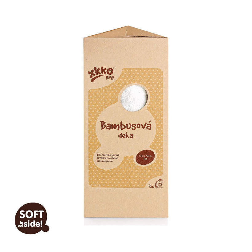 XKKO BMB Bambusdecke 130x70 - Silver Stars 1St.