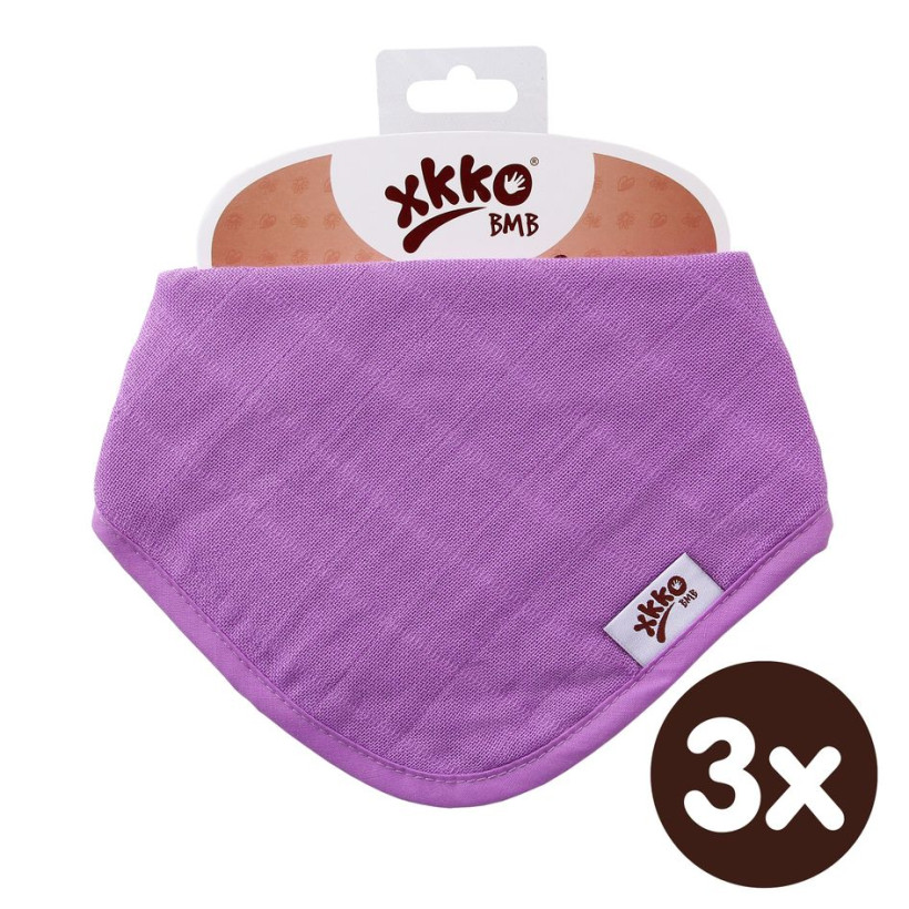 Kinderschal XKKO BMB - Lilac 3x1 St. (GH packung)