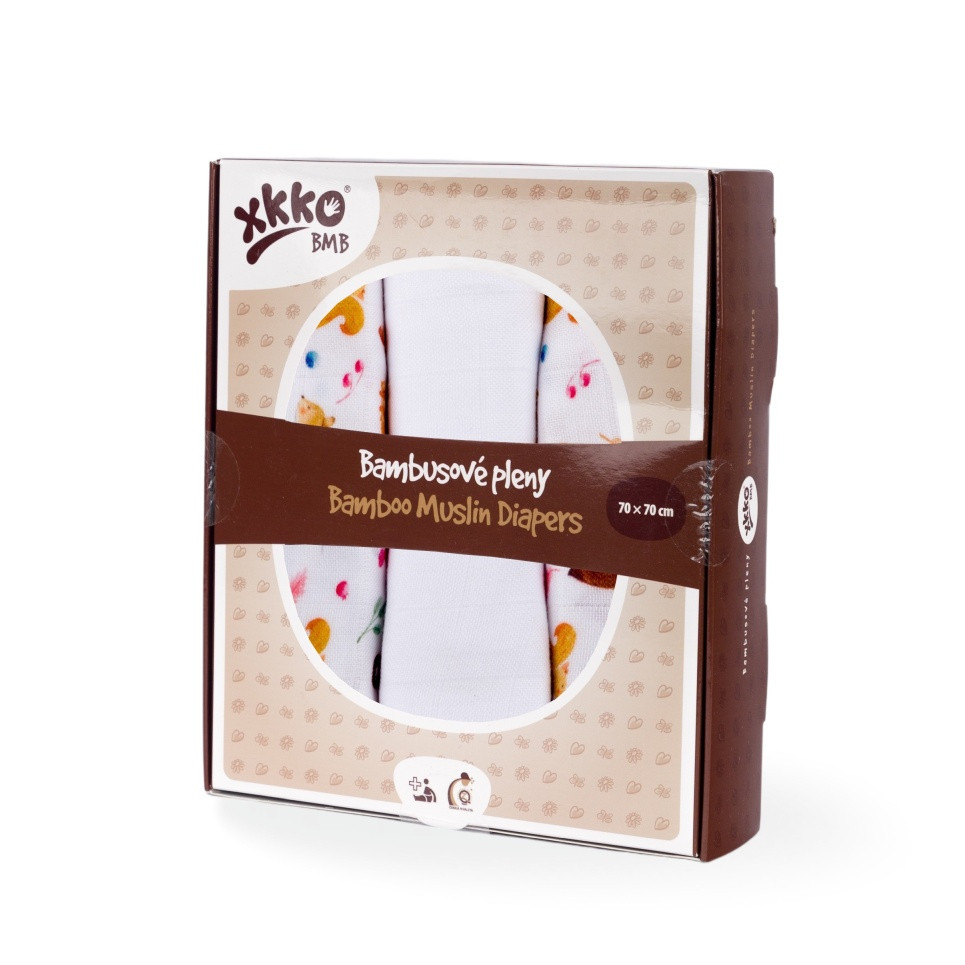 Wir empfehlen XKKO BMB Musselin Bambuswindeln 70x70 Digi - Wild Forest MIX  3er Pack - die Ware ist auf Lager. www.xkko.de