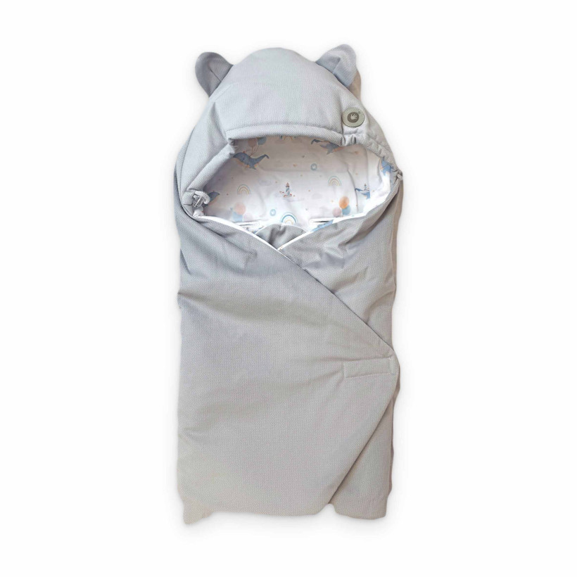 XKKO LUX Fußsack für den Auto-Kindersitz - Wild Forest