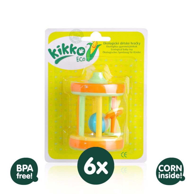 Ökologisches Kinderspielzeug XKKO ECO - Drum 6x1St. (GH Packung)