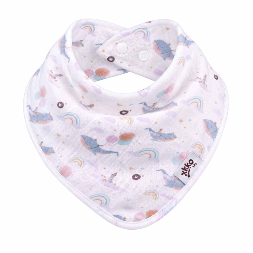 Kinderschal XKKO BMB Digi - Sky Whale 1St.
