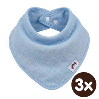 Kinderschal XKKO BMB - Baby Blue 3x1 St. (GH packung)