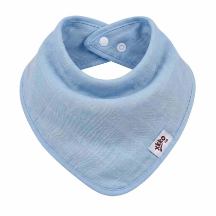 Kinderschal XKKO BMB - Baby Blue 1 St.