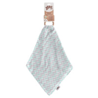 XKKO BMB Beissring mit Windel - Chevron Mint 6x1er Pack (GH Pack)