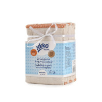 XKKO Organic Faltwindeln (4/6/4) - BirdEye Infant Natural 24x6er Pack (GH Pack)