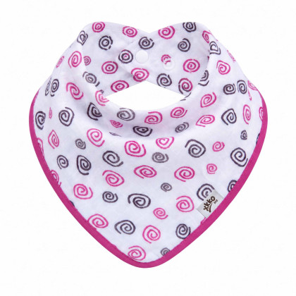 Kinderschal XKKO BMB - Magenta Spirals 1 St.