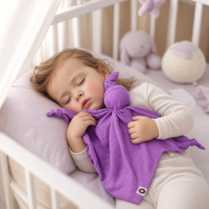 XKKO BMB Bambus-Schnuffeltuch - Lilac