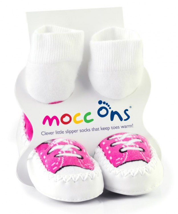 Mocc Ons Hüttenschuhe - Sneakers Pink Größe 12-18m