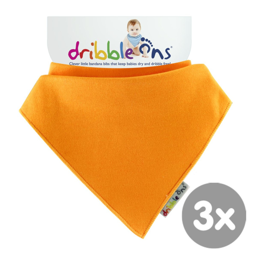 Dribble Ons Bright - Orange 3x1St. (GH Packung)