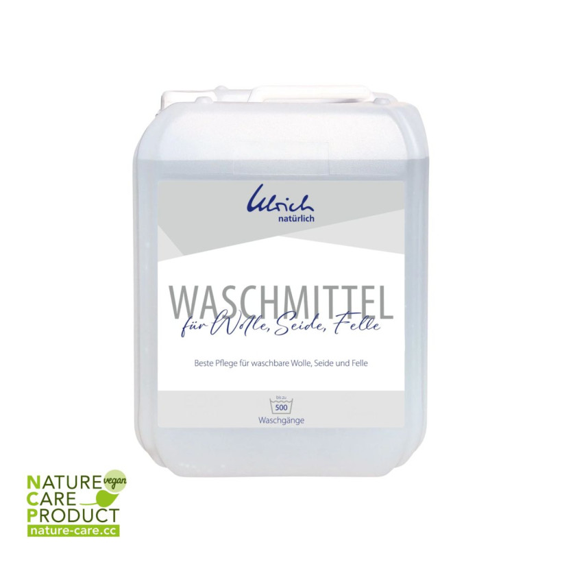 Waschmittel Wolle, Seide und Felle (mit Lanolin) - 5l