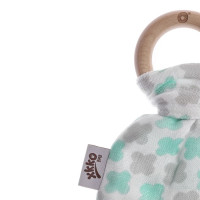 XKKO BMB Beissring mit Blätter - Mint Cross 6x1er Pack (GH Pack)