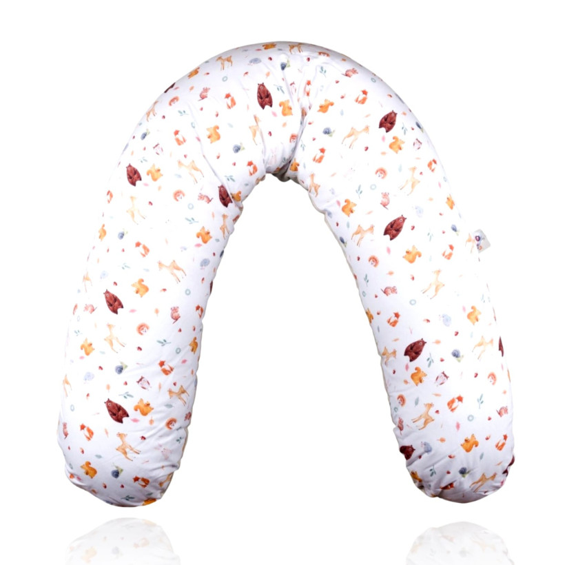 XKKO LUX Großes Stillkissen - Wild Forest