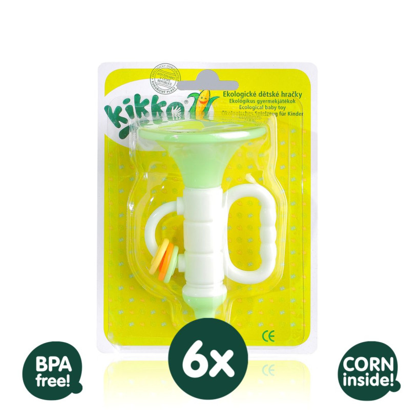 Ökologisches Kinderspielzeug XKKO ECO - Trumpet 6x1St. (GH Packung)