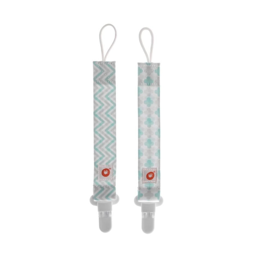 XKKO Schnuller-Clip - Scandinavian Mint MIX 5x2 St. (GH pack)