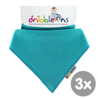 Dribble Ons Bright - Turquoise 3x1St. (GH Packung)