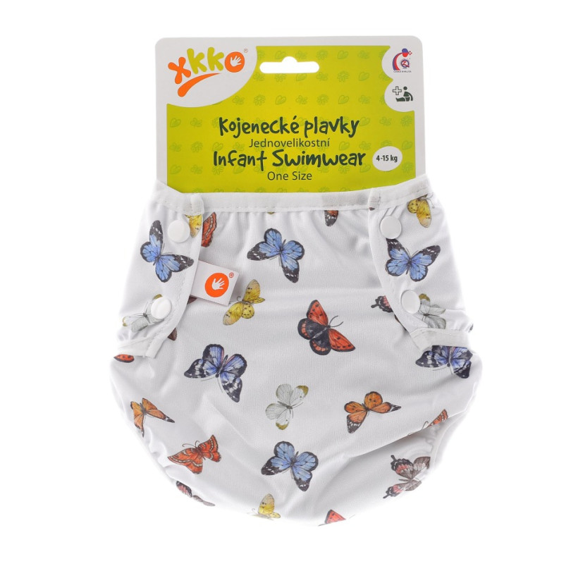 Baby-Badeslip XKKO One Size - Butterflies