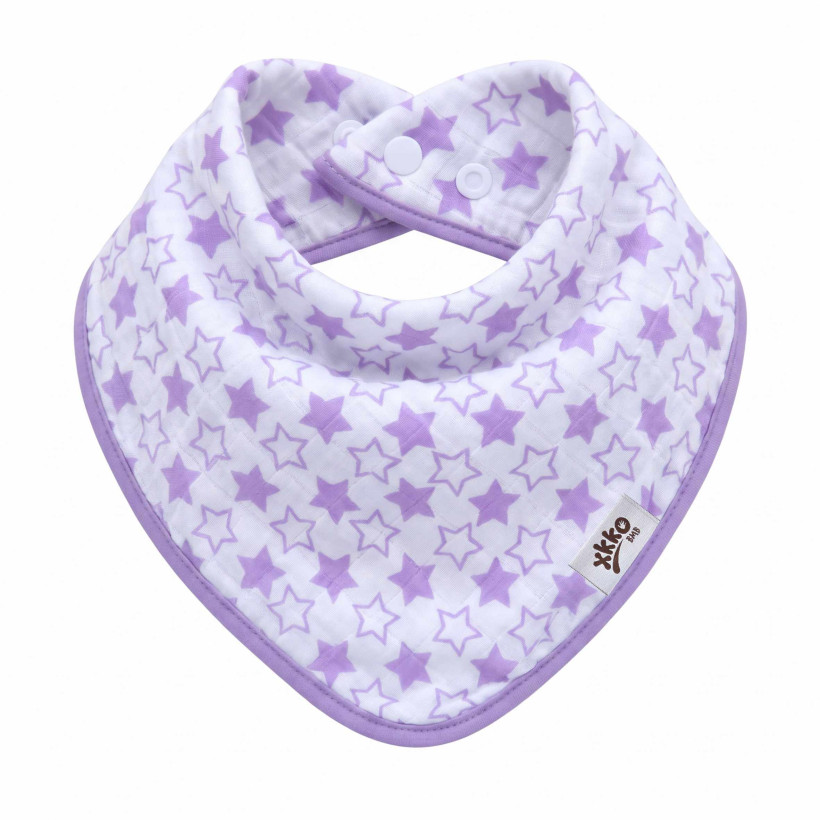 Kinderschal XKKO BMB - Little Stars Lilac 1St.