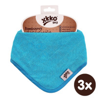 Kinderschal XKKO BMB - Cyan 3x1 St. (GH packung)