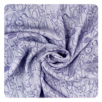 XKKO BMB Musselin Bambuswindeln 70x70 - Safari Lavender Aura MIX 3er Pack