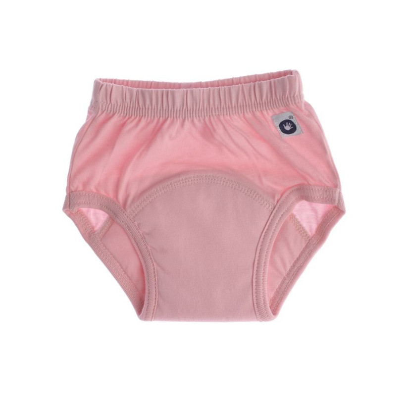 BIO Baumwolle Lernwindelhöschen XKKO Organic - Baby Pink Grösse L