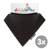 Dribble Ons Bright - Charcoal 3x1St. (GH Packung)