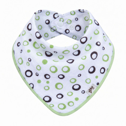 Kinderschal XKKO BMB - Lime Bubbles 1 St.