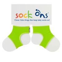 Sock Ons Sockenhalter Bright - Lime Größe 0-6m 1 Paar