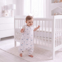 XKKO LUX Multifunktionaler Kinderschlafsack 2in1 - Sky Whale