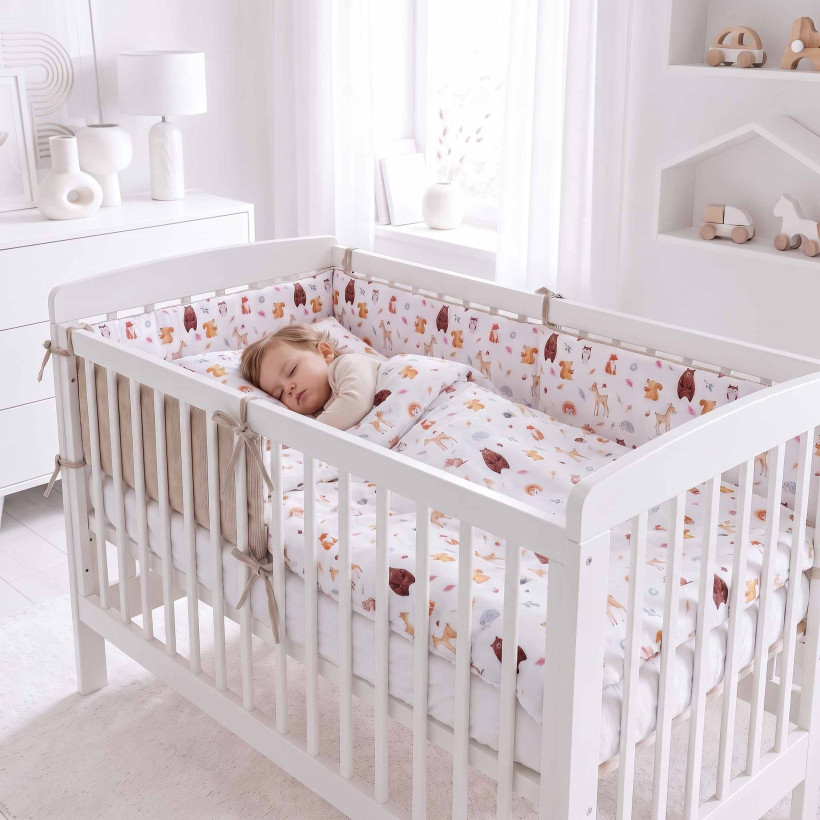 XKKO LUX Bettumrandung 180cm - Wild Forest