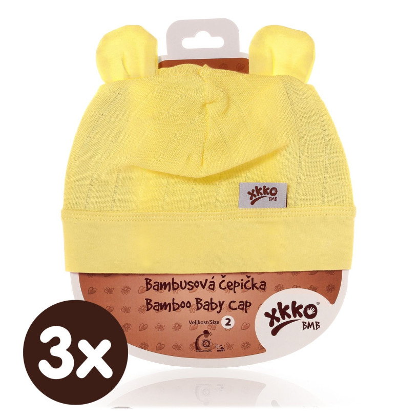 XKKO BMB Kindermütze - Lemon 3x1St. (GH Packung)