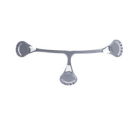 Snappi Original Windelklammern by XKKO - Grey 10x1St. (GH Pack)