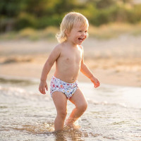 Baby-Badeslip XKKO One Size - Summer Meadow