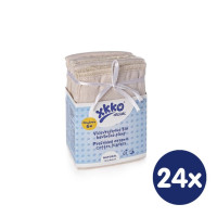 XKKO Organic Faltwindeln (4/8/4) - Newborn Natural 24x6er Pack (GH Packung)