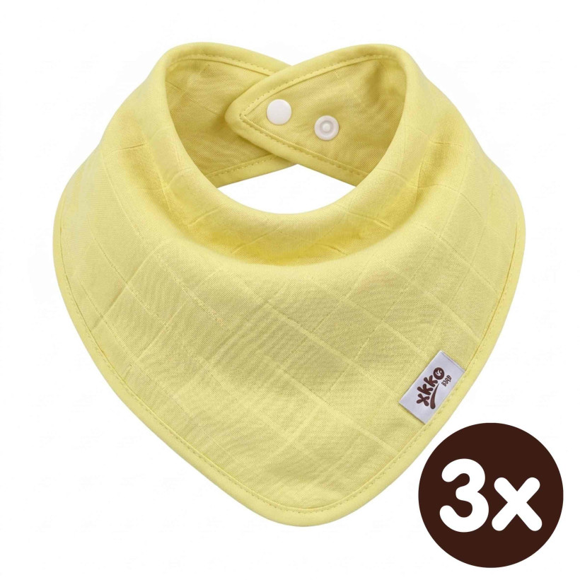 Kinderschal XKKO BMB - Lemon 3x1 St. (GH packung)