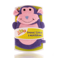 XKKO Waschlappe mit Handpuppe (PE) - Monkey