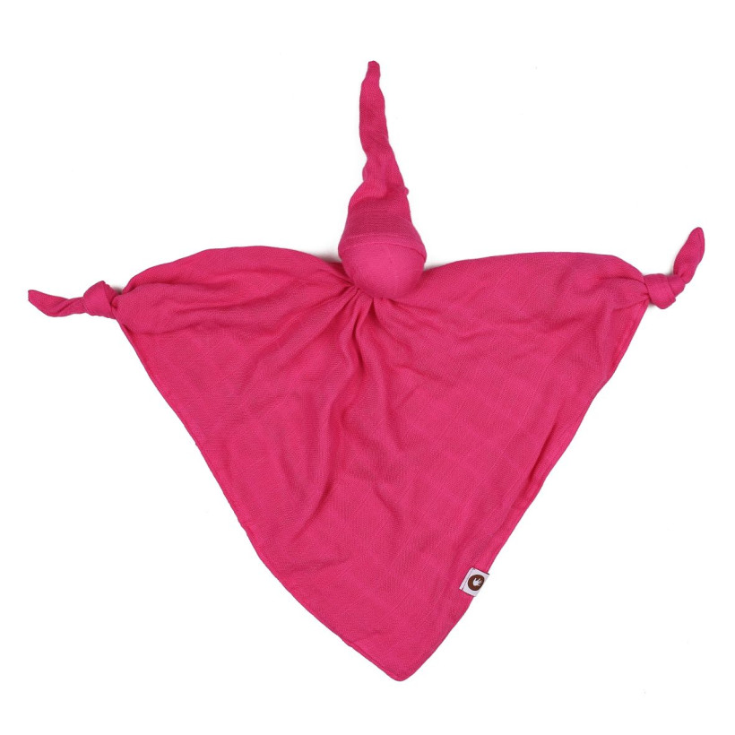 XKKO BMB Bambus-Schnuffeltuch - Magenta 5x1St. (GH Packung)