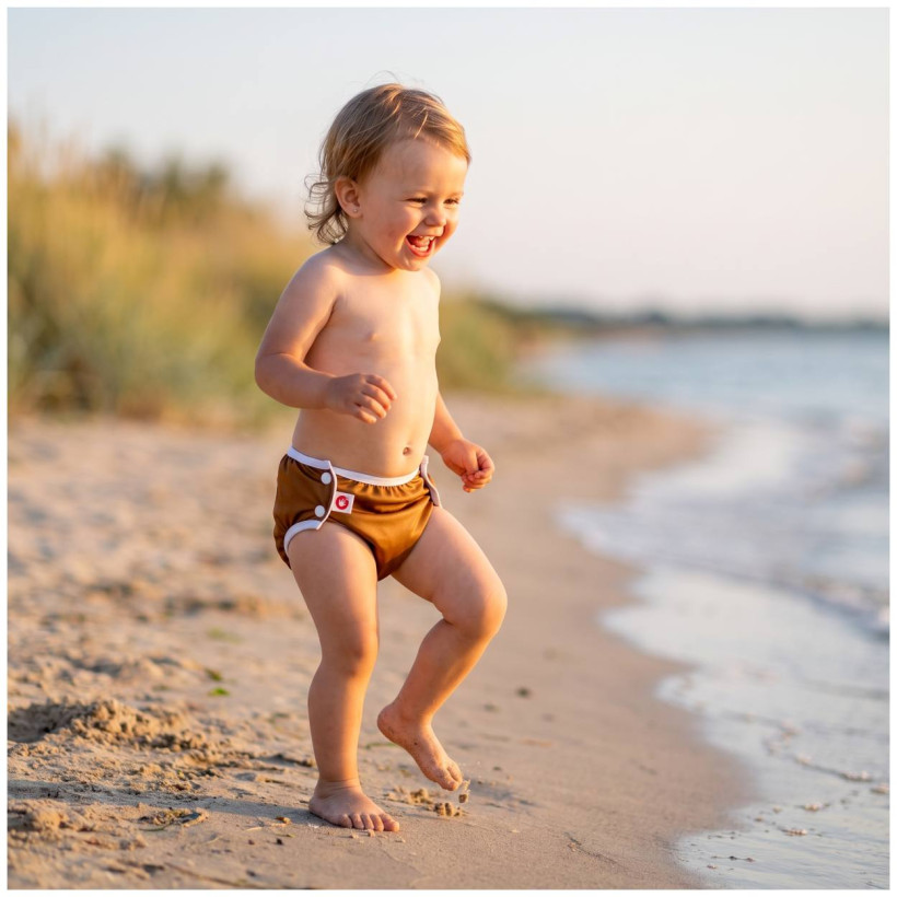 Baby-Badeslip XKKO One Size - Honey Mustard