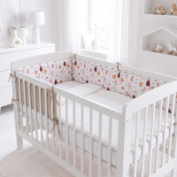 XKKO LUX Bettumrandung 180cm - Wild Forest