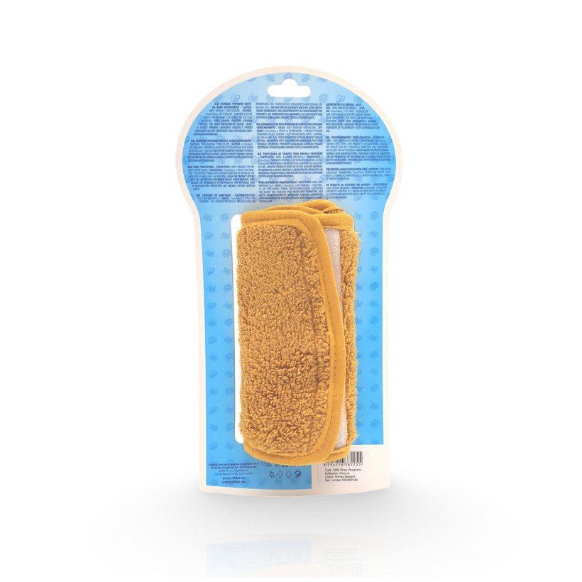 Schutz für die Gurte der Trage oder des Kindersitzes XKKO Organic – Honey Mustard