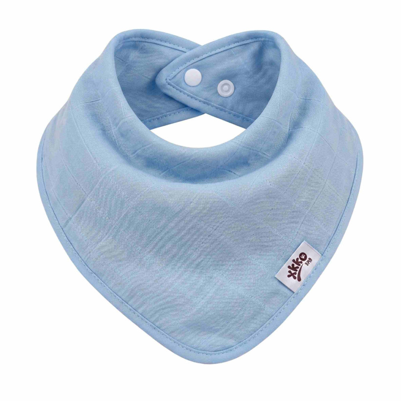 Kinderschal XKKO BMB - Baby Blue 3x1 St. (GH packung)