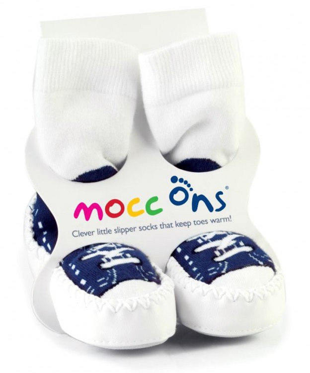 Mocc Ons Hüttenschuhe - Sneakers Navy Größe 18-24m