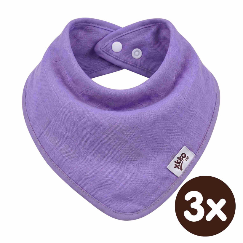 Kinderschal XKKO BMB - Lilac 3x1 St. (GH packung)