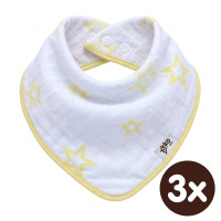 Kinderschal XKKO BMB - Lemon Stars 3x1 St. (GH packung)