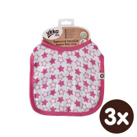 XKKO BMB Kinderlätzchen - Little Stars Magenta 3x1St. (GH Packung)