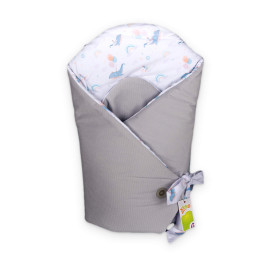 Baumwolltüte XKKO LUX mit Kokosfüllung - Sky Whale