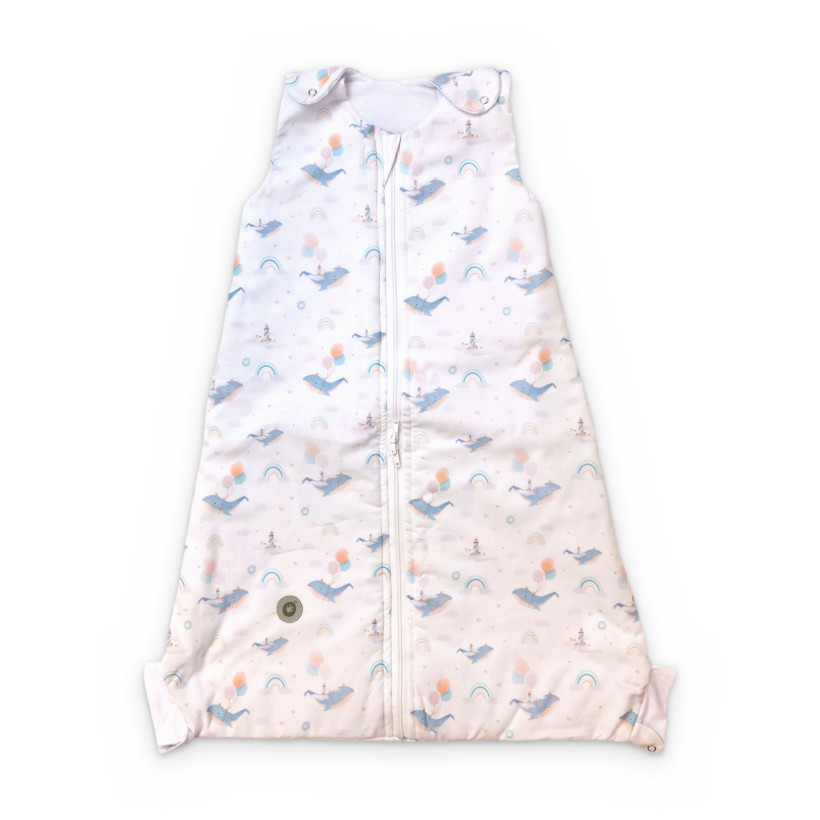 XKKO LUX Multifunktionaler Kinderschlafsack 2in1 - Sky Whale