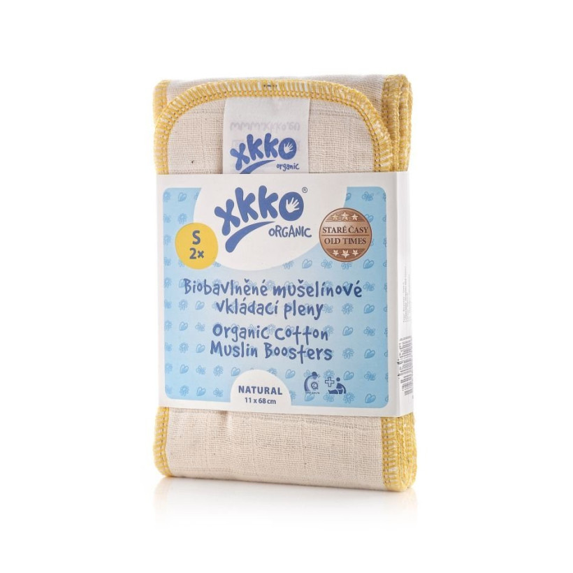 XKKO Organic Old Times Booster - Natural Grosse S 2er Pack