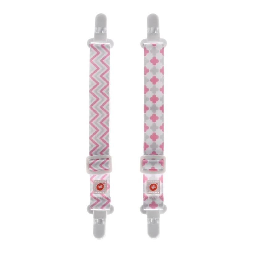 XKKO Multifunktionsclips - Scandinavian Baby Pink MIX 5x2 St. (GH pack)